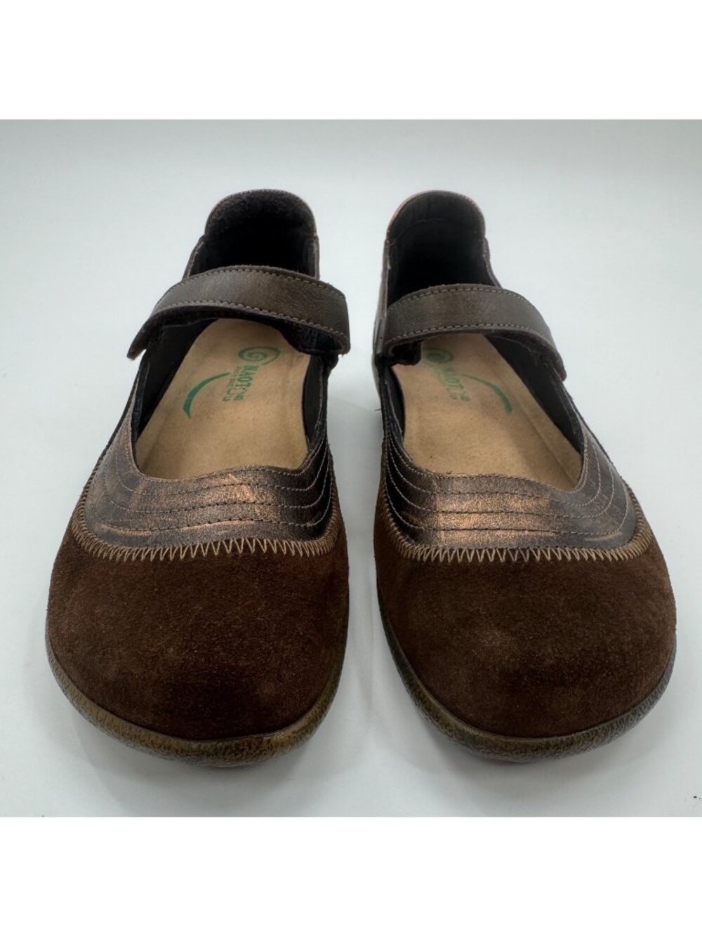 Naot Kirei Womens Brown Leather Mary Jane Shoes Size 9 US 40 EU Cushioned - Picture 6 of 12